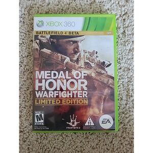 Medal of Honor: Warfighter -- Limited Edition Microsoft Xbox 360, 2012 No Manual